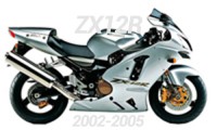 02-05 ZX12R Fairings