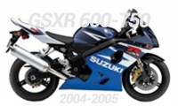 04-05 GSXR 600-750 Fairings