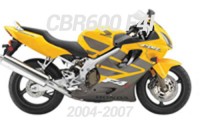 04-07 CBR600 F4i Fairings