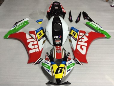 6 Givi Red 12-16 CBR1000RR Fairings