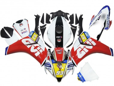 93 Number White and Red 08-11 CBR1000RR Fairings