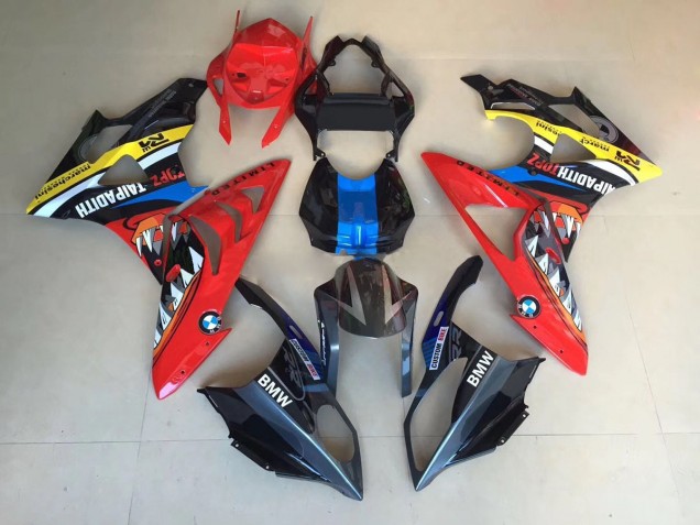 Alien Blue and White 09-14 S1000RR Fairings