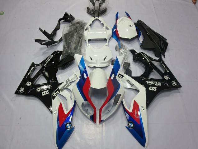 Alien Blue and White 09-14 S1000RR Fairings