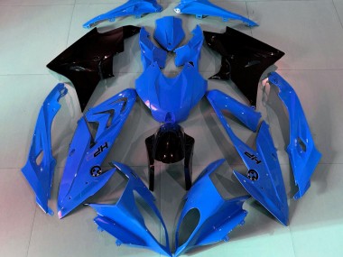 Alien Blue and White 09-14 S1000RR Fairings