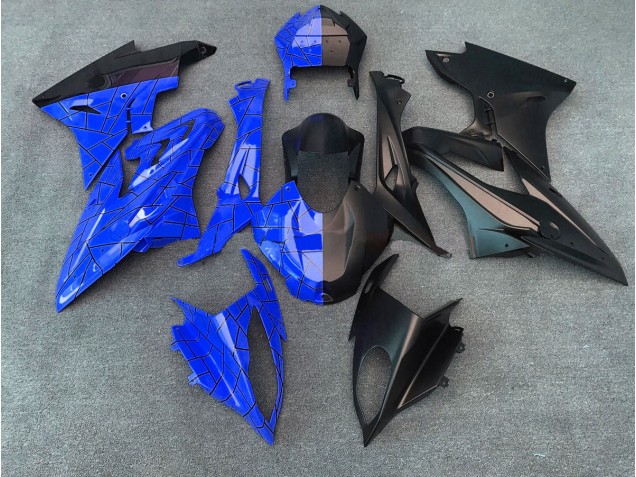 Alien Blue and White 09-14 S1000RR Fairings