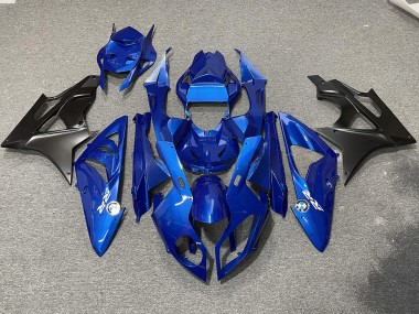 Alien Blue and White 09-14 S1000RR Fairings