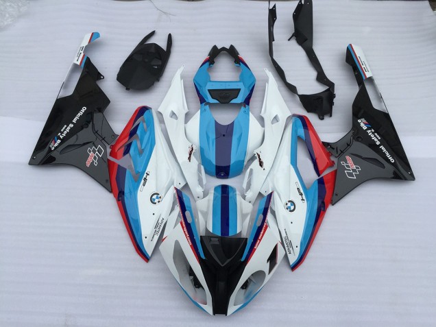 Alien Blue and White 09-14 S1000RR Fairings