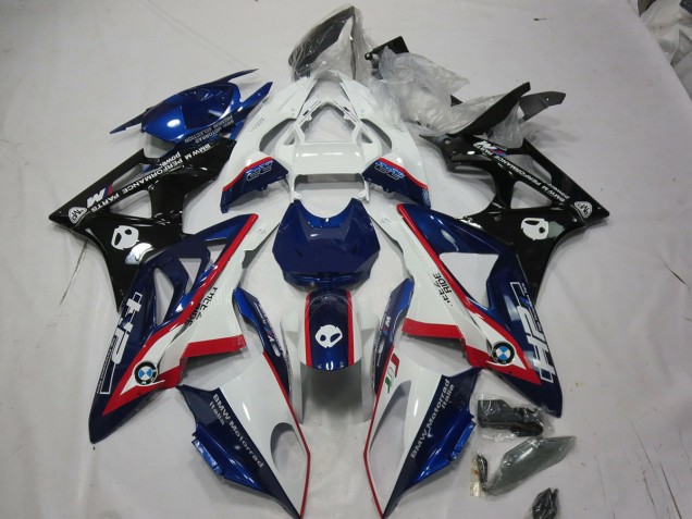 Alien Blue and White 09-14 S1000RR Fairings