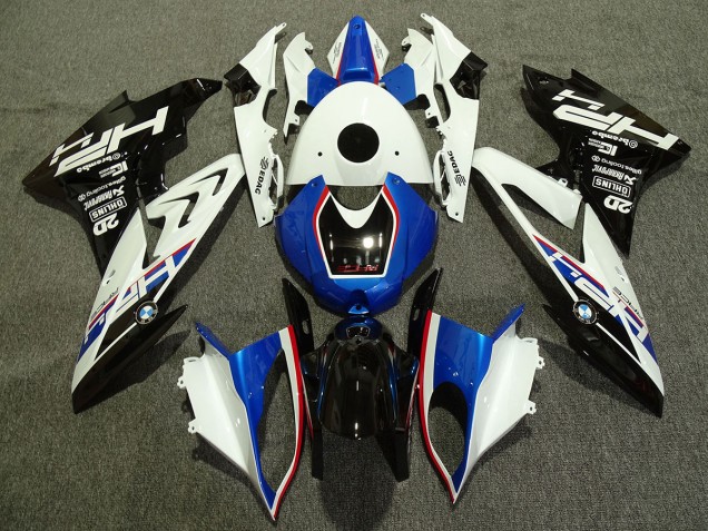 Alien Blue and White 09-14 S1000RR Fairings