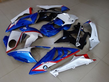 Alien Blue and White 09-14 S1000RR Fairings