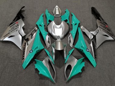 Alien Blue and White 09-14 S1000RR Fairings