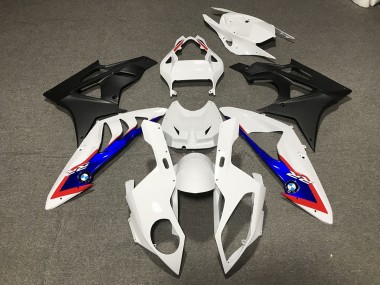 Alien Blue and White 09-14 S1000RR Fairings