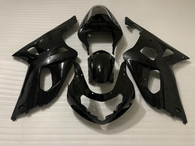 Black Gloss 01-03 GSXR 600-750 Fairings