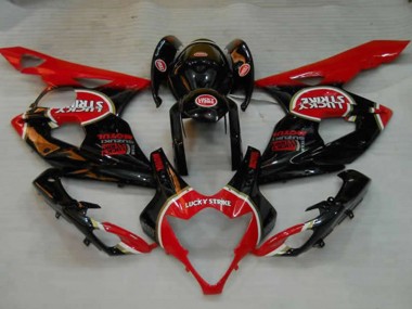 Black Lucky Strike 05-06 GSXR 1000 Fairings