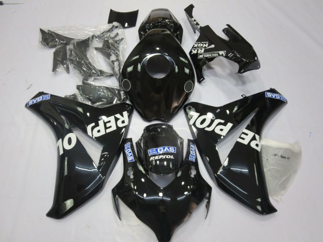 Black Repsol 08-11 CBR1000RR Fairings