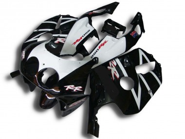 Black White RR 90-98 CBR250RR Fairings