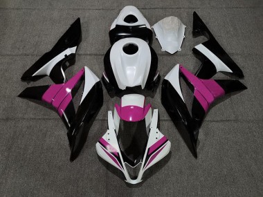 Black White and Pink 07-08 CBR600RR Fairings