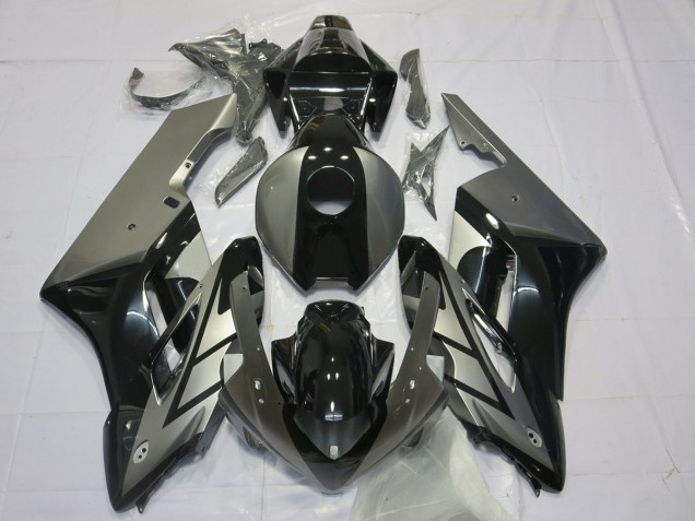 Black and Silver 04-05 CBR1000RR Fairings