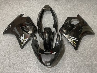 Black and Silver 96-07 CBR1100XX Fairings