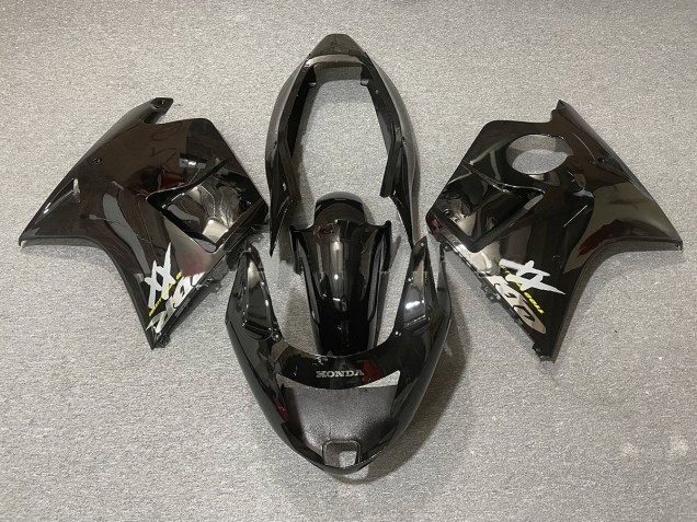 Black and Silver 96-07 CBR1100XX Fairings