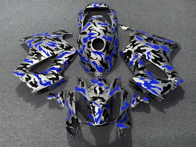 Blue Camo 02-12 VFR800 Fairings