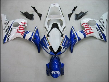 Blue Fiat 05 R6 Fairings