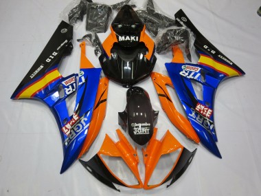 Blue Orange 06-07 R6 Fairings