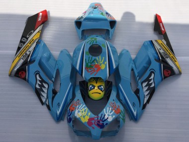 Blue Shark 04-05 CBR1000RR Fairings