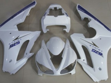 Blue White OEM Style 09-12 Daytona 675 Fairings