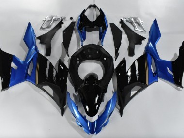 Blue and Black 18-23 Ninja 400 Fairings