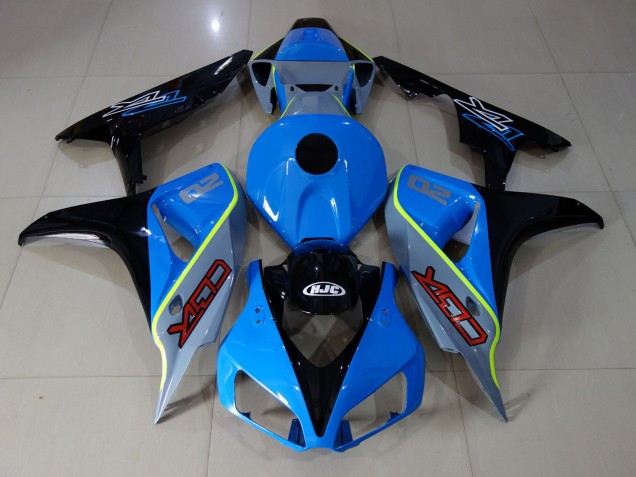 Blue and Black Custom CBR 06-07 CBR1000RR Fairings