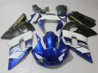 Blue and Matte 98-02 R6 Fairings