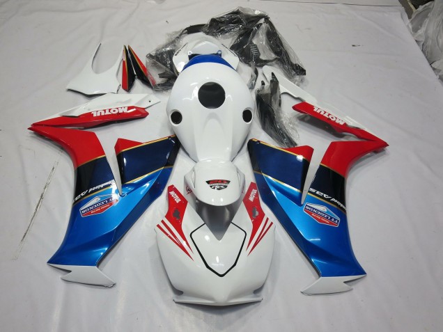 Blue and Red 12-16 CBR1000RR Fairings