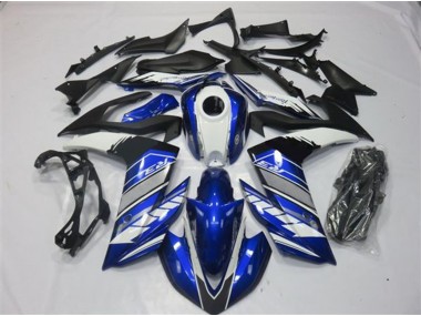 Blue and Silver 15-18 R3 Fairings