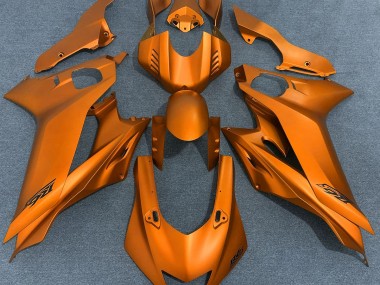 Bright Orange Matte 17-21 R6 Fairings