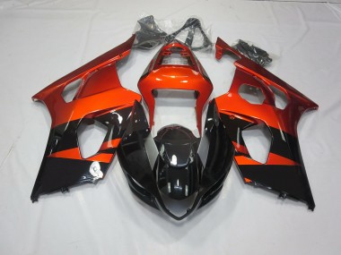 Burnt orange and Black 03-04 GSXR 1000 Fairings