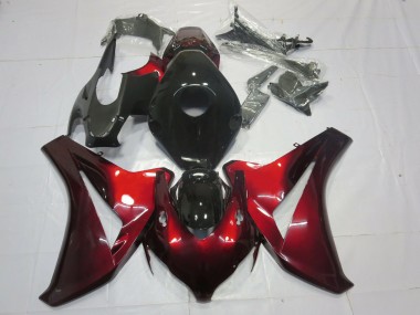 Candy Red and Black 08-11 CBR1000RR Fairings