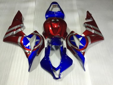 Captain America 07-08 CBR600RR Fairings