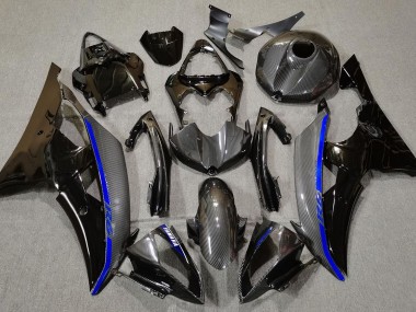 Carbon Fiber & Blue 08-16 R6 Fairings