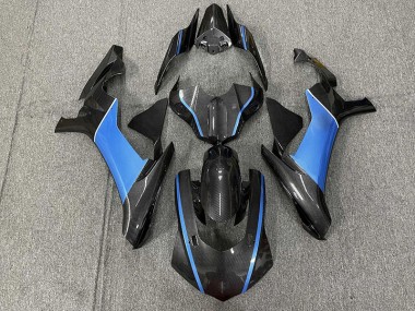 Carbon Fiber & Light Blue 15-19 R1 Fairings