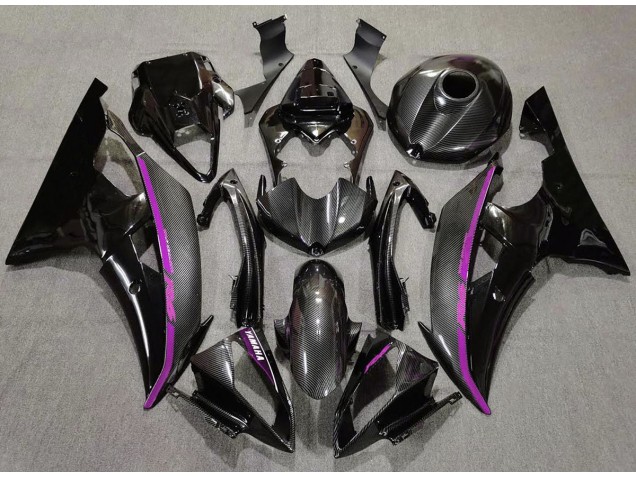 Carbon Fiber & Pink 08-16 R6 Fairings