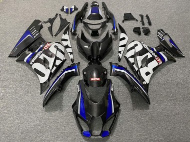 Carbon Fiber Style & Blue 17-23 GSXR 1000 Fairings