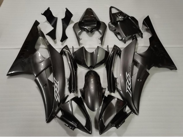 Dark Silver 08-16 R6 Fairings