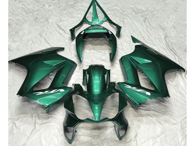 Deep Forest Green Plain 02-12 VFR800 Fairings