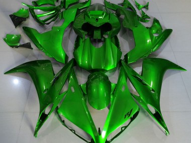 Deep Green 04-06 R1 Fairings