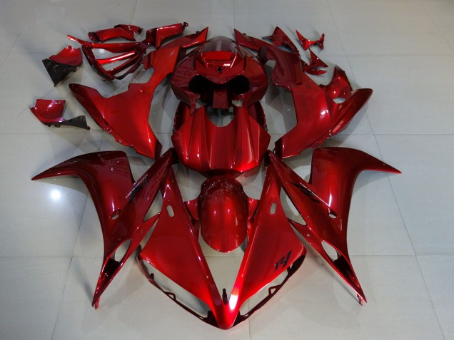 Deep Red 04-06 R1 Fairings