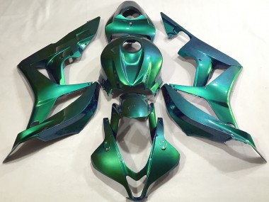 Emerald Green Plain 07-08 CBR600RR Fairings