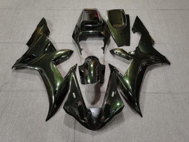 Forest Green & Gold 02-03 R1 Fairings