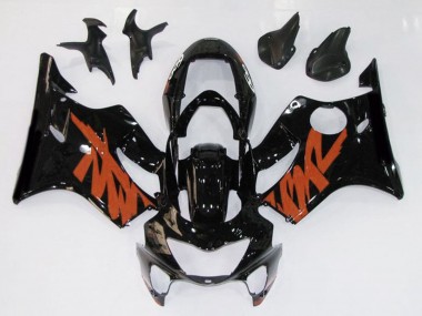 Gloss Black & Orange 99-00 CBR600 F4 Fairings