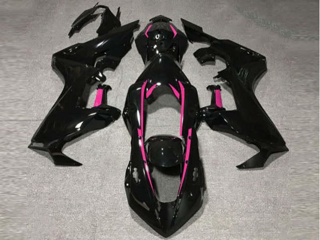 Gloss Black & Pink Lining 17-23 CBR1000RR Fairings